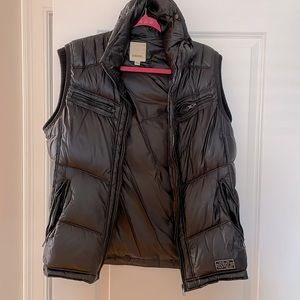 Mens Diesel Metallic Down Vest L
